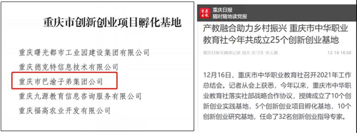 请回答2021  巴渝子弟集团公司年终回顾